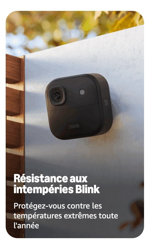 Résistance aux intempéries